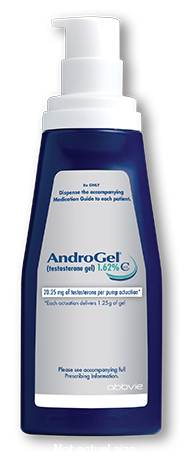 androgel enlarged prostate