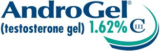 AndroGel (testosterone gel) 1.62% CIII Logo